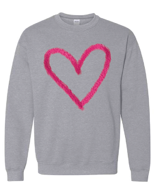 Yarn Heart- Sport Grey