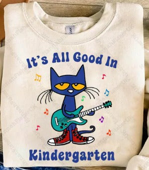 Pre-School- It's All Good Blue Cat- Sand