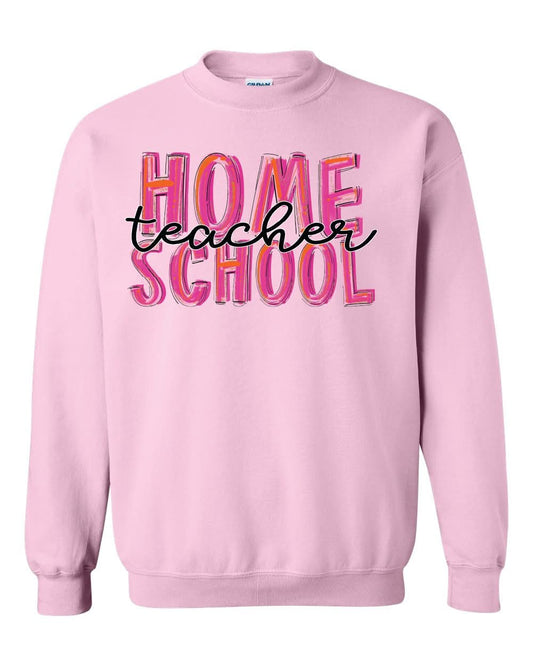 Home School Teacher- Light Pink