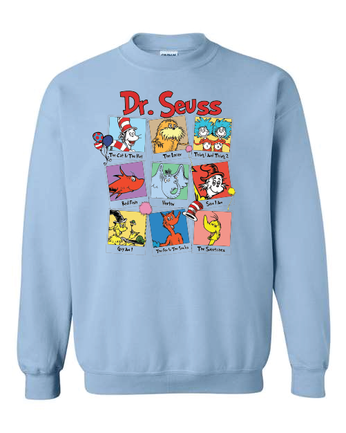 RAA Photo Sweatshirt- Light Blue