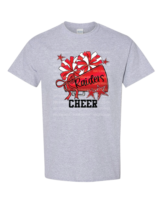 Cheer Megaphone-Custom- Gildan- Sports Grey- Apparel (Copy)