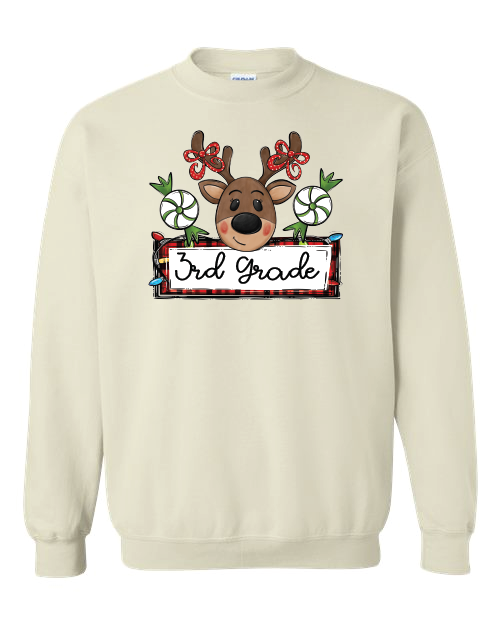 Personalized Reindeer- Sand