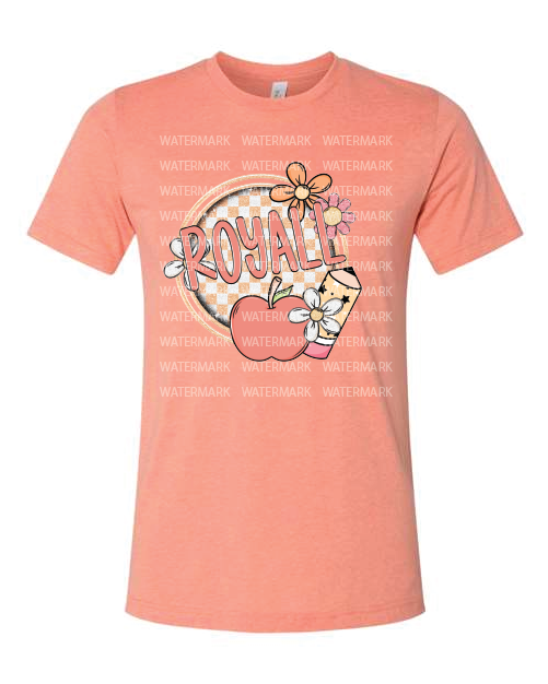 Happy Daisy- Mascots/ School Name- Shirt