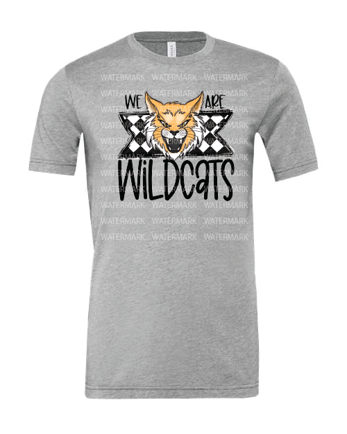 We Are- Wildcats- Bella-Athletic Heather- Shirt