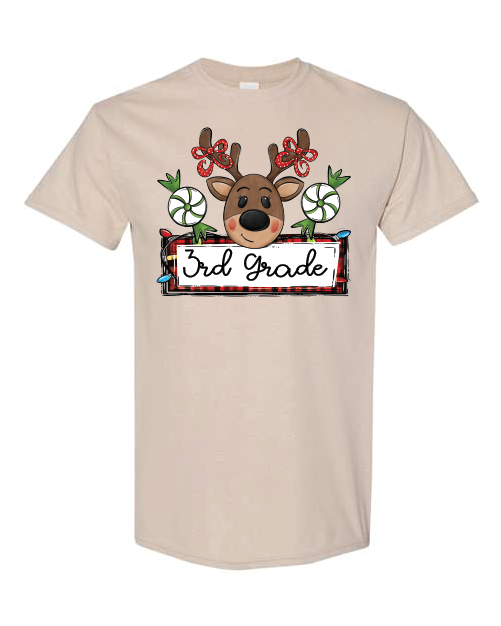 Personalized Reindeer- Sand