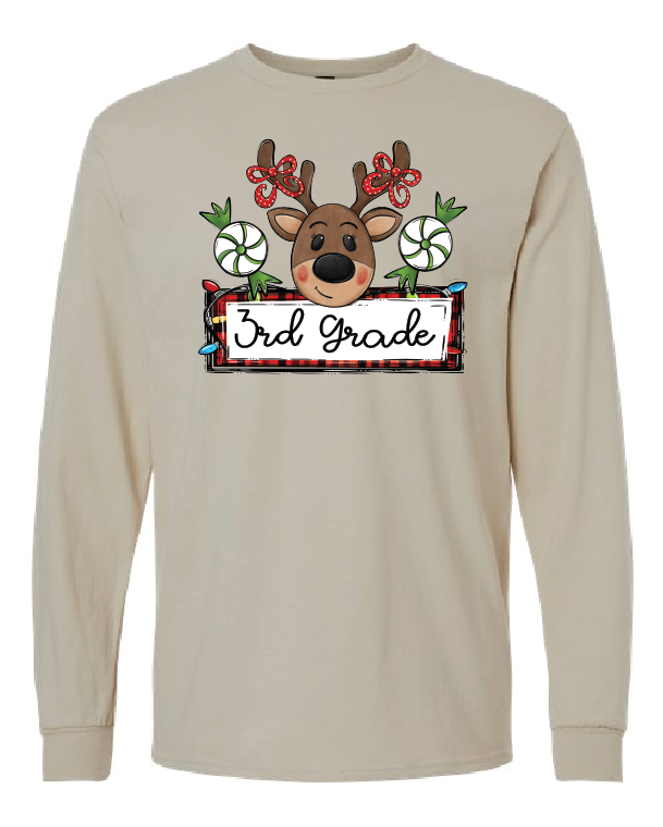 Personalized Reindeer- Sand